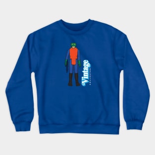 Vintage Collector - Bumb Face action figure Crewneck Sweatshirt